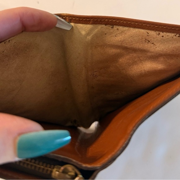 Louis Vuitton Brown Monogram Zippy Wallet 1998 SP0948 Cleaned Professional 6x4 - Picture 8 of 16